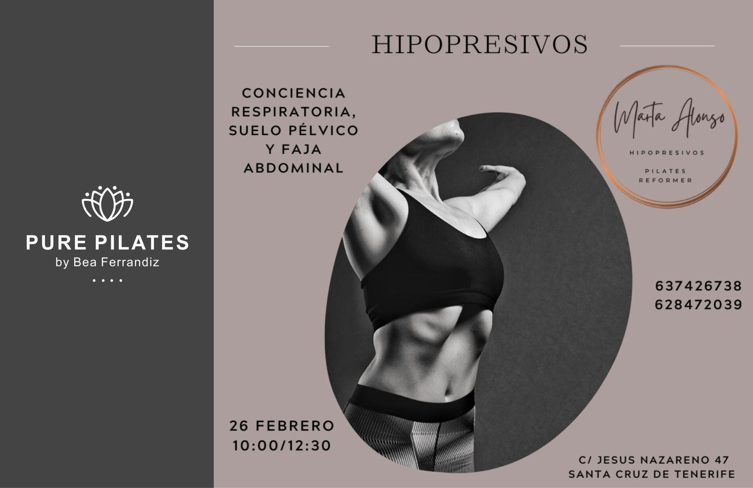 TALLER DE HIPOPRESIVOS CON MARTA ALONSO