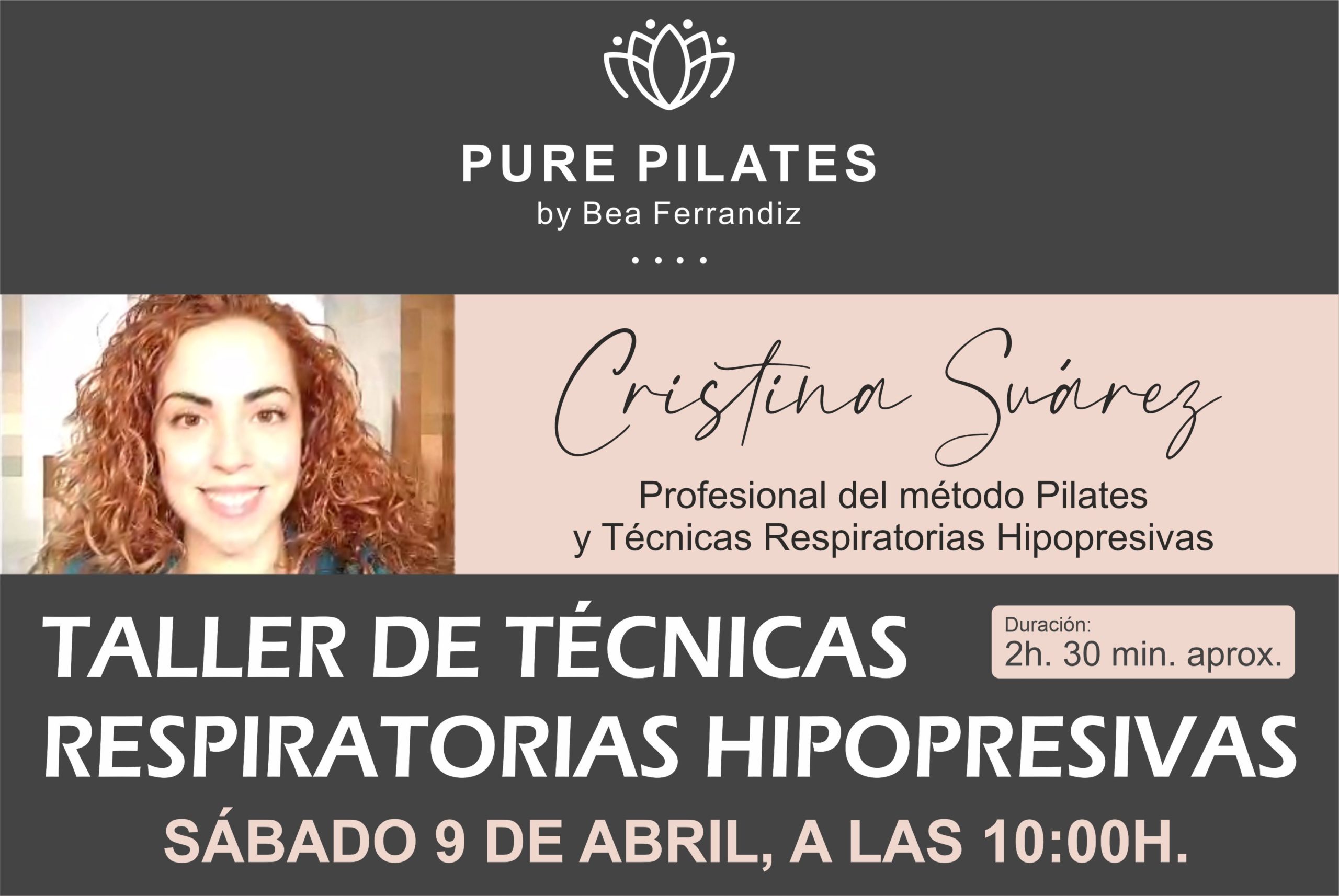 TALLER DE TÉCNICAS  RESPIRATORIAS HIPOPRESIVAS